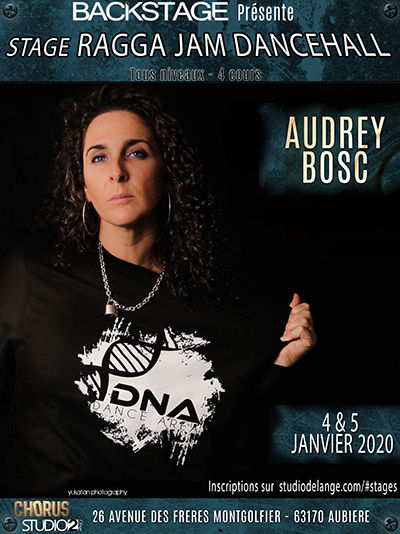 Stage Ragga Dancehall - Audrey Bosc - 4/5 janvier 2020